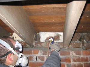 A Spray Foam Installation in Barrington
