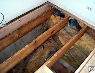 humidity damage to a home in Mundelein