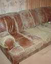 furniture in a Northbrook basement destroyed by mold and dust mites